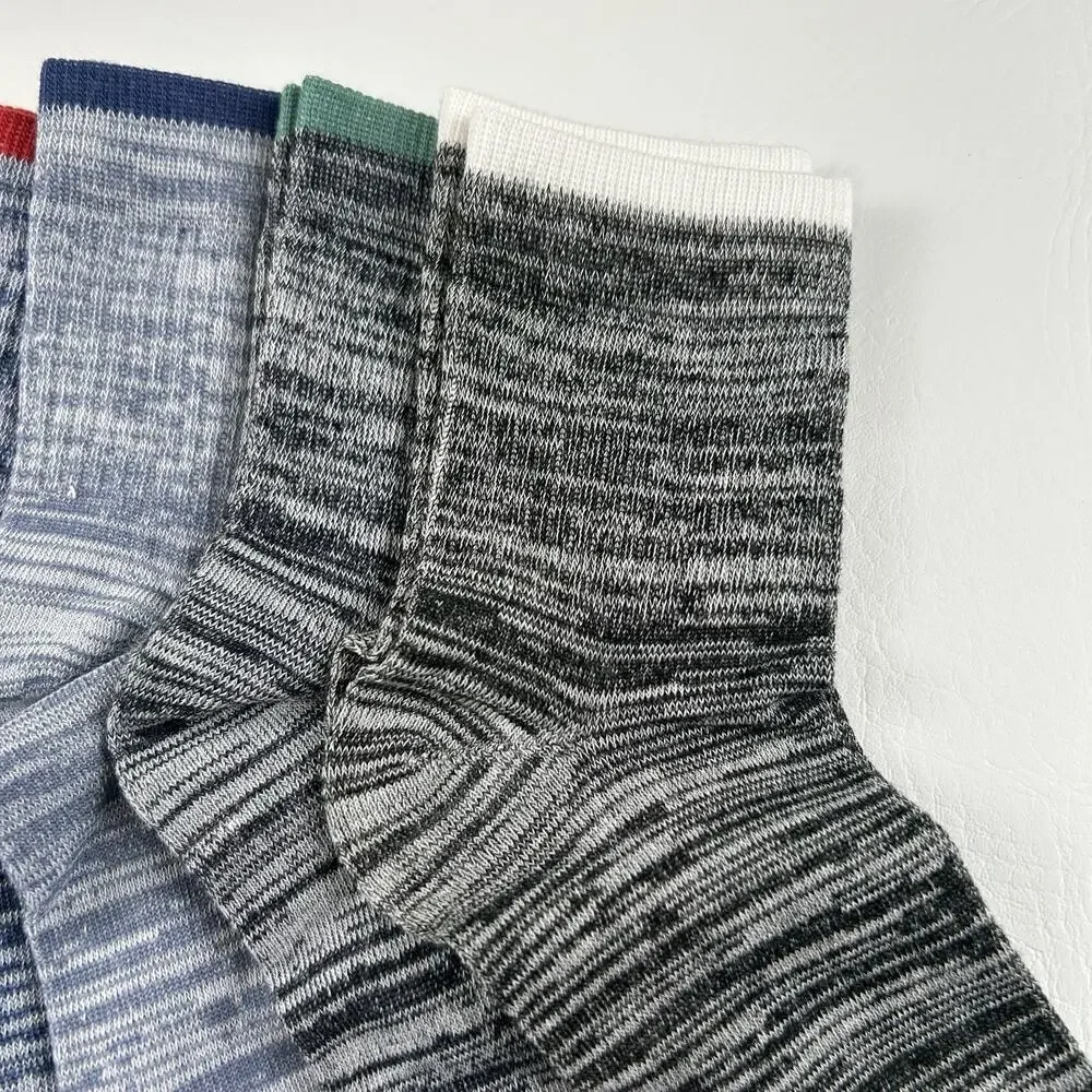 Nordstrom Rack Men’s 5 Pair Quarter Crew Casual Socks Shoe Size 6-12.5